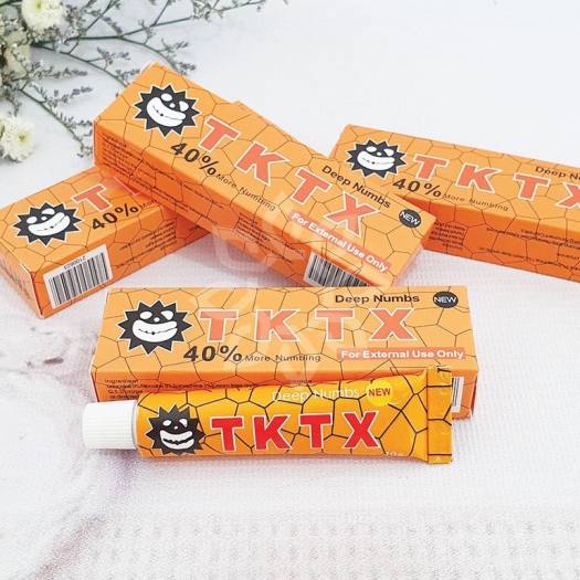 tê tktx 40% kem ủ tê chuyên dùng trong xăm hình tatto ,phun xăm thẩm mỹ
