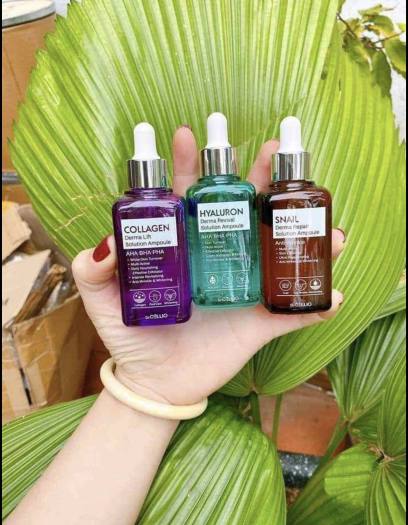 Tinh Chất Serum Làm Trắng - Xóa Nếp Nhăn Dr.Cellio Collagen Derma Lift Solution Ampoule- SERUM TINH CHẤT COLLAGEN DERMA LIFT SOLUTION AMPOULE DR. CELLIO 50ML