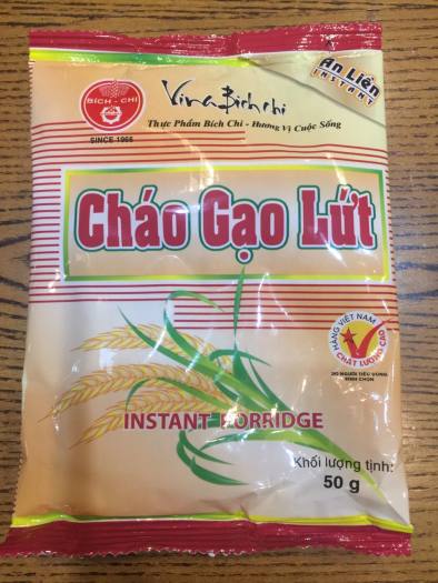 Combo 10 gói cháo gạo lứt ăn liền Bích Chi