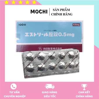 HỘP 10 VỈ VIÊN ĐẶT ESTORIL 0.5MG (HỘP 100 VIÊN )