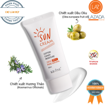 Kem chống nắng dưỡng ẩm, trắng da Korea SPF50/ PA+++ Kbone (50ml)