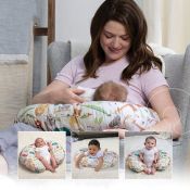 U-Shaped Nursing Pillow for Breastfeeding, 100% Cotton, Boppy