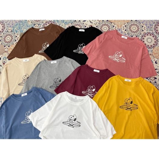 ✗  ÁO THUN NỮ FORM RỘNG [ Video] QUẢNG CHÂU TAY LỠ UNISEX