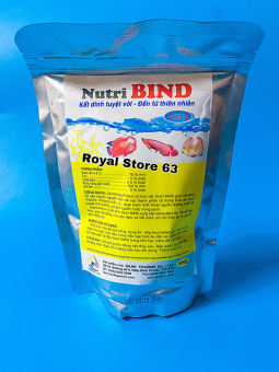 Chất kết dính Nutri Bind trộn tôm, tim bò cho cá cảnh