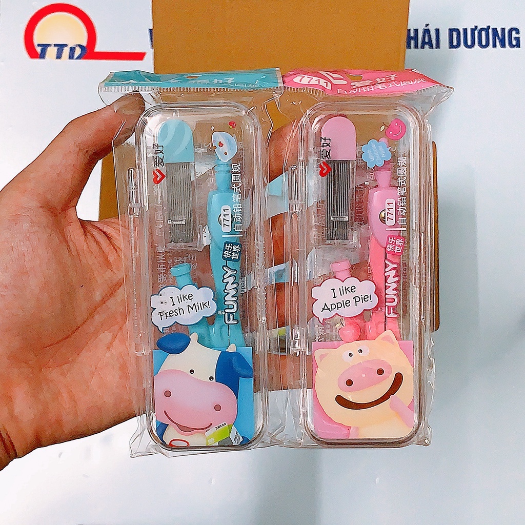 Compa con heo - compa aihao 7711 - giá rẻ