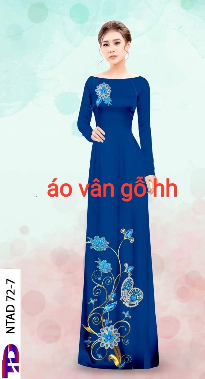 Vải áo dài cao cấp hoạ tiết cách điệu