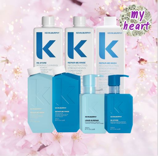 Kevin Murphy Repair-Me Wash/Rinse/Re.Store/Leave In แชมพู ครีมนวด ทรีทเม้นท์ สำหรับช่วยบำรุงผมแห้งเสีย ราคา 845 บาท*ส่งฟรี