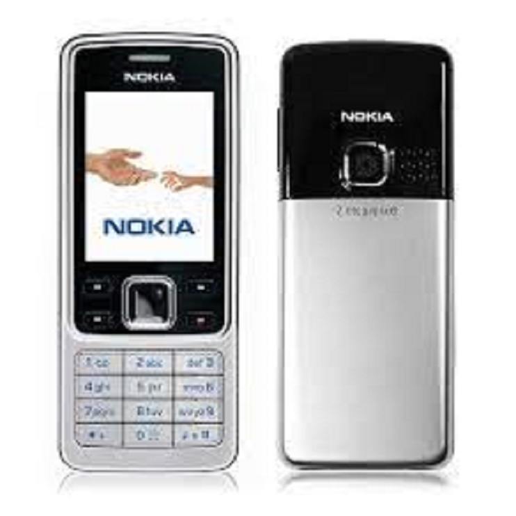 Điện thoại cổ Nokia 6300 màu bạc