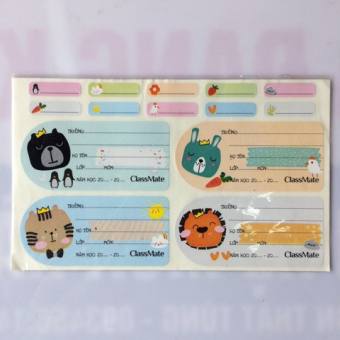 Nhãn vở Classmate Cartoon CL-NT222 ( 2 Tập)