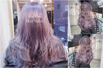 Thuốc nhuộm tóc màu Nâu ánh tím + Tặng trợ nhuộm, gang tay