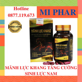 Mãnh Lực Khang - Viên Uống Tăng Cường Sinh Lý Nam-MIPHAR