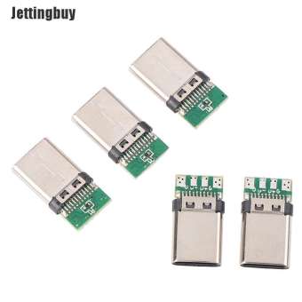 5 Cái Đầu Cắm Hàn Tự Làm USB 3.1 Type C Đầu Cắm Gắn Bảng PC