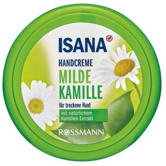 Kem dưỡng da tay ISANA Handcreme Kamille dạng hũ 150ml mẫu mới -