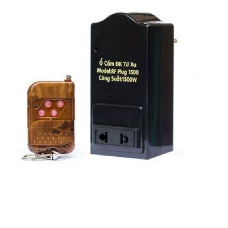 Ổ cắm đa năng điều khiển từ xa 1500W