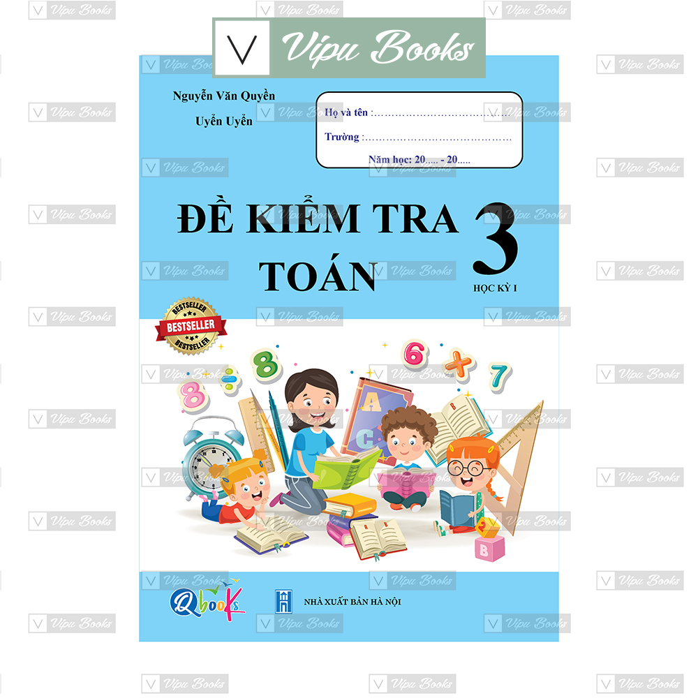 Sách - đề kiểm tra toán lớp 3 - học kì 1