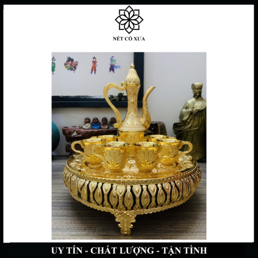 Âm Chén Chất Liệu Đồng Pha Kẽm Cao Cấp