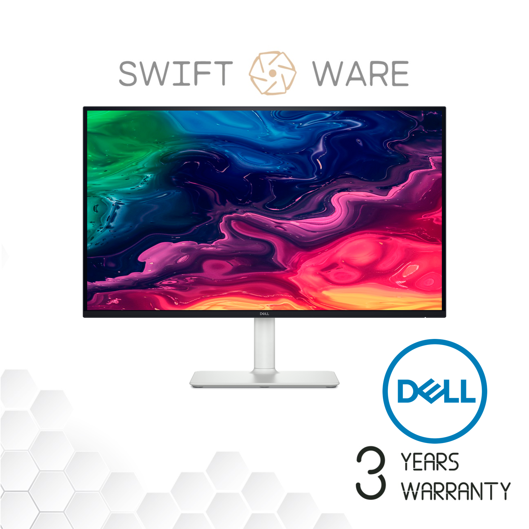 G2724D Dell 27 Monitor - Height Adjustable, 2K Ips Led, Usb-C Hdmi