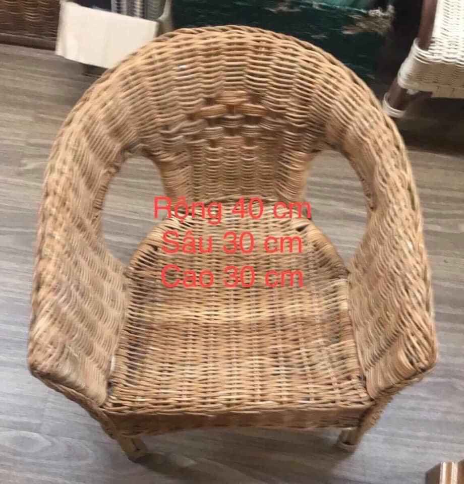 Ghế Mây Đan Tay Dành cho bé 1-6 tuổi, tải trọng 40 kg, 100 % mây tự nhiên, quà tặng sinh nhật dành cho bé yêu, trang trí phòng cho bé yêu HÀNG XUẤT KHẨU
