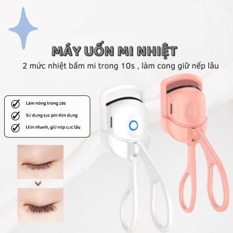 Máy uốn mi Hàn Quốc thông minh sạc pin, kẹp bấm mi nhiệt mini cầm tay đa năng làm cong giữ nếp lâu, máy kẹp mi, máy uốn mi, dụng cụ kẹp mi cầm tay, dụng cụ uốn mi thông minh, dụng cụ uốn mi, uốn mi , kẹp uốn mi