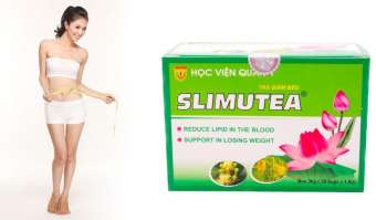 Trà giảm cân giảm béo Slimutea Học Viện Quân Y