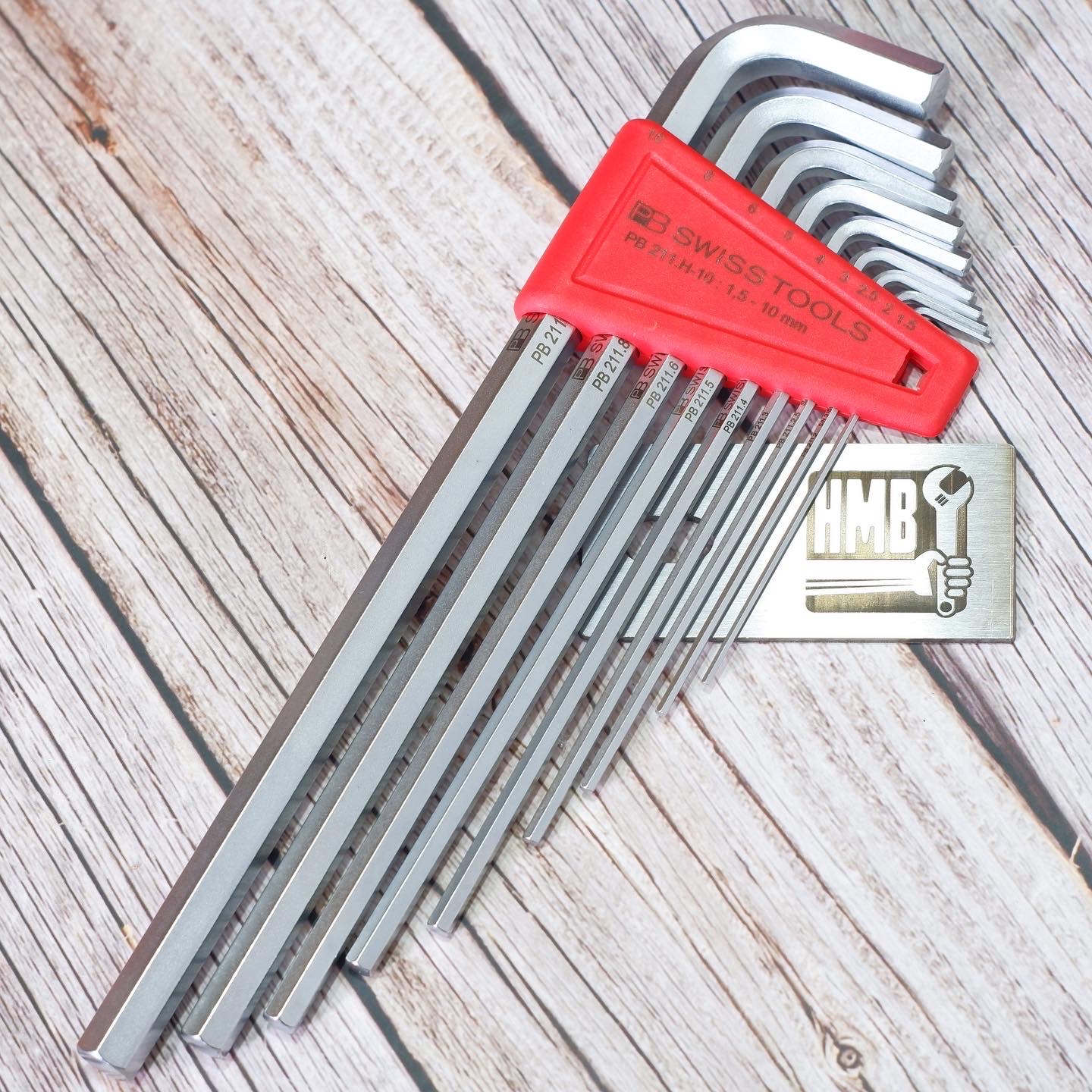 🇨🇭swiss made🇨🇭 bộ lục giác chữ l đầu thẳng pb swiss tools pb 211.h-10