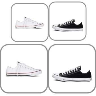 Giày Converse Cổ thấp ĐEN , TRẮNG [HOT]