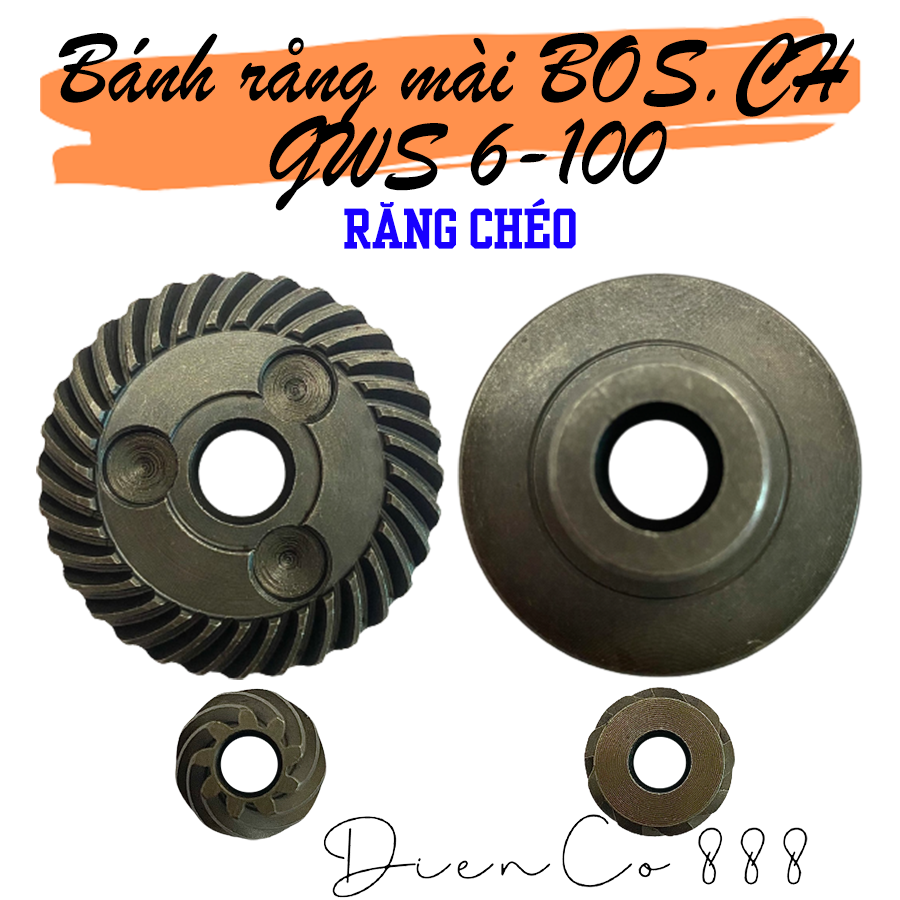Bộ bánh răng mài BOSCH GWS 6-100 GWS 060 GWS 8-125 GWS 5-100 Răng CHÉO