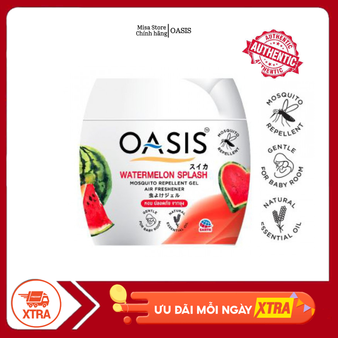 Sáp thơm phòng đuổi muỗi OASIS Thái Lan Watermelon Splash - Hương dưa hấu
