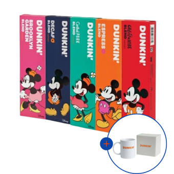 Viên nén cà phê Nespresso Dunkin's Donuts (Hộp 20) viên Disney Mickey Capsule Dunkin Donut starbucks illy