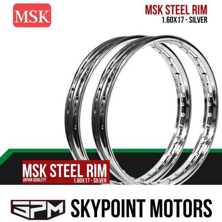 MSK MOTORCYCLE STEEL RIM 1.60x17 1PC