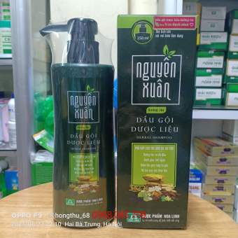 Dầu gội Dược liệu Nguyên Xuân xanh - Dưỡng tóc, phục hồi hư tổn 250ml