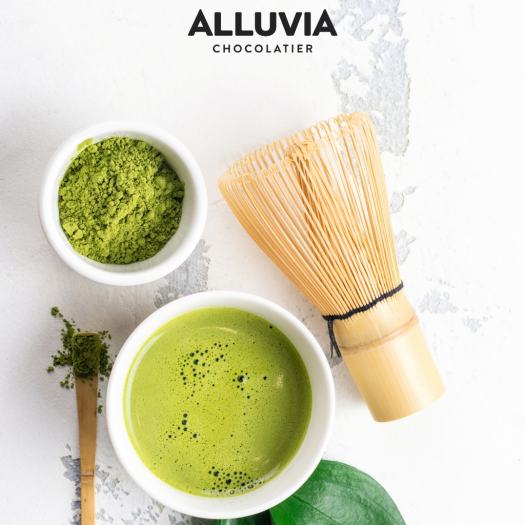 Socola matcha trà xanh nguyên chất Nhật Bản ngọt ngào Alluvia Chocolate