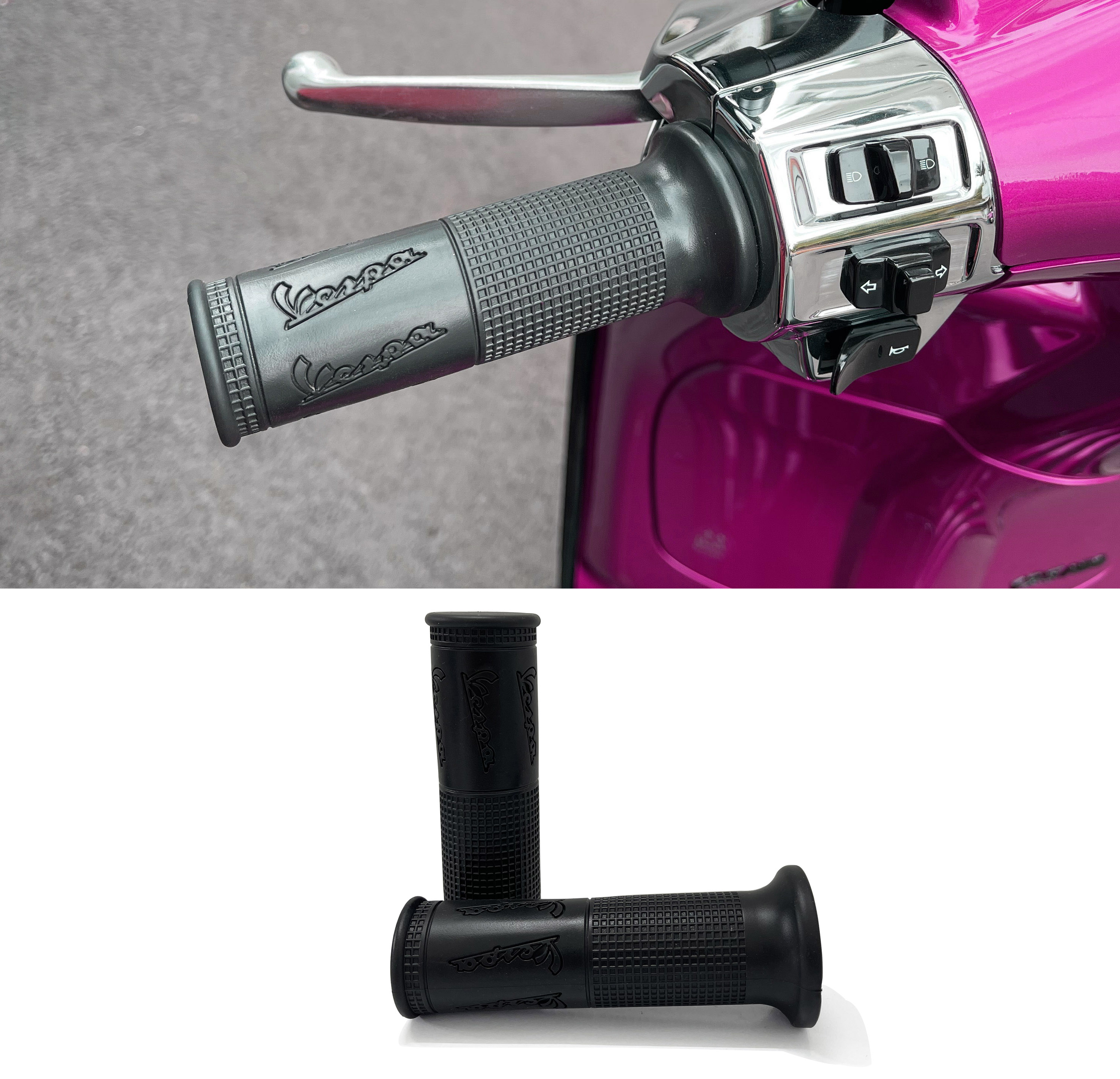 Cặp bao tay zin Vespa Sprint Primavera Notte