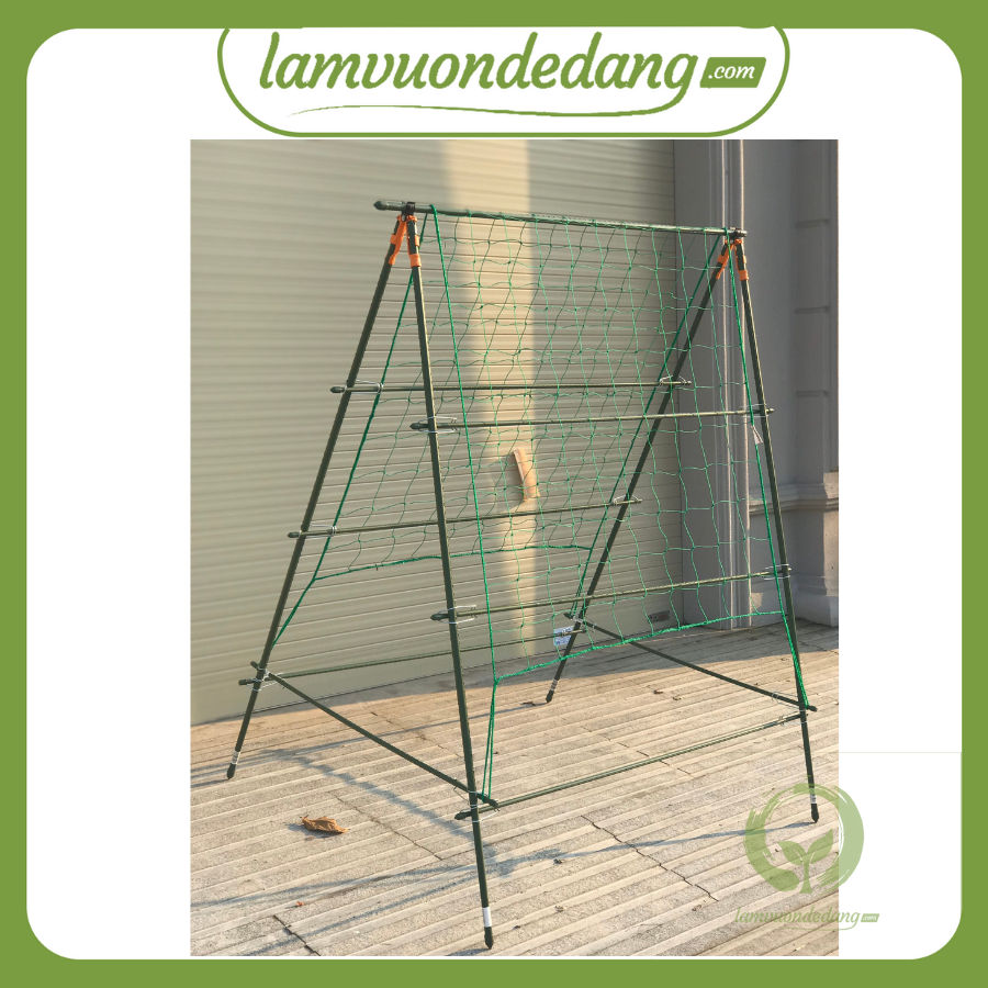 [HCM]GIÀN LEO TRỒNG CÂY HÌNH CHỮ A - Hàng chính hãng Nhật Bản - làm từ ống thép bọc nhựa -  Dùng làm khung trồng rau khung đỡ bầu bí giàn cho cây hoa leo