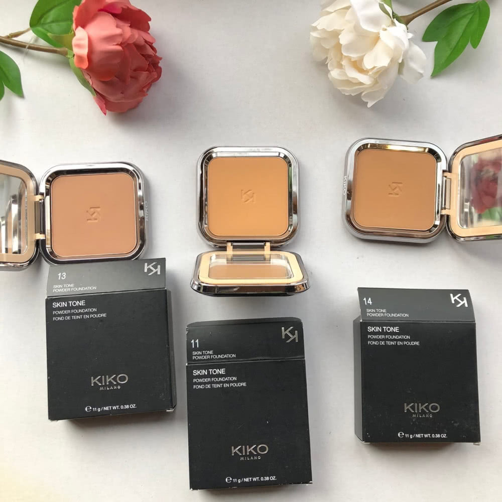Phần nền kiko lâu trôi đến 8 giờ - Phấn phủ tone da tự nhiên Kiko - Skin tone powder foudation - Ý