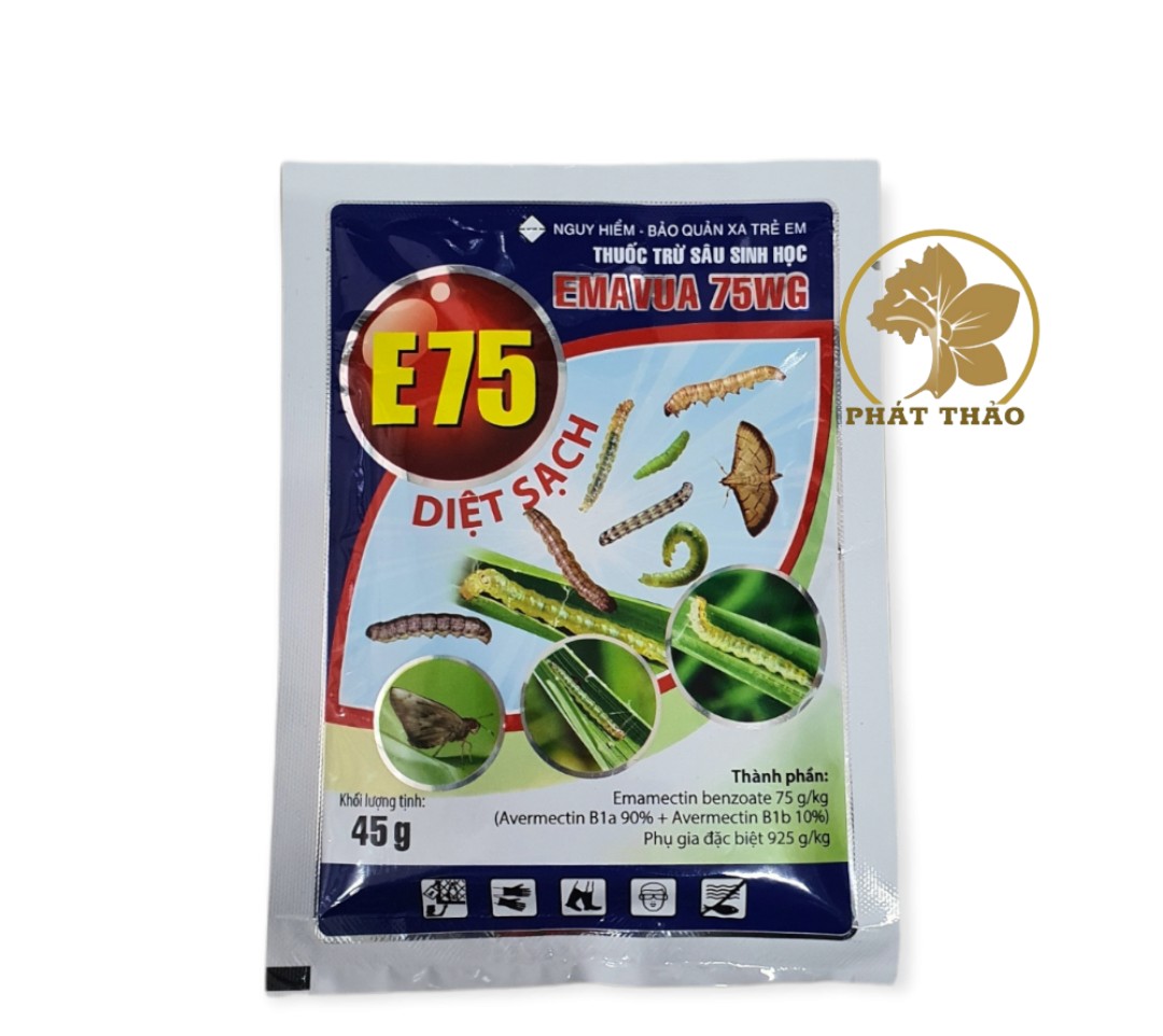 Emavua 75wg – thuốc trừ sâu sinh học gói 100gr