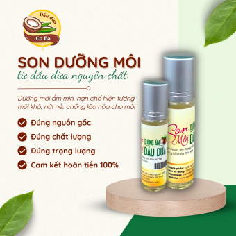 Son Môi dưỡng ẩm Dầu Dừa