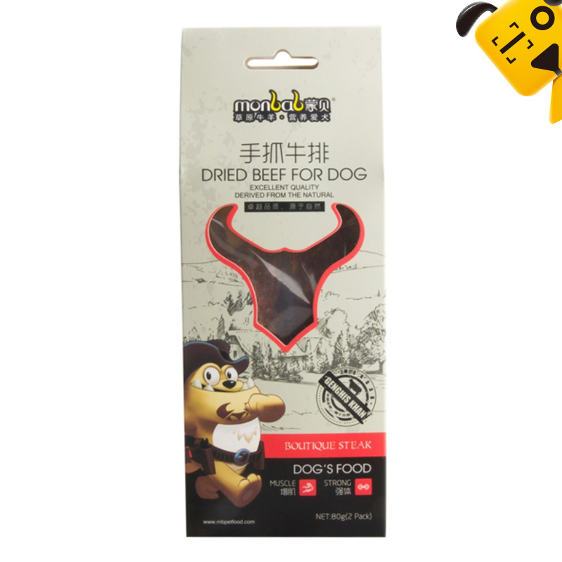 Xương sườn bò monbab cho chó xương sườn tự nhiên xương cho chó xương bò nhai đồ ăn 80g