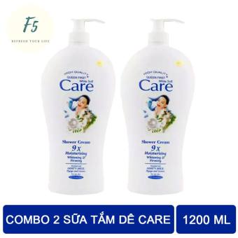 Combo 2 Chai Sữa Tắm Dê Care