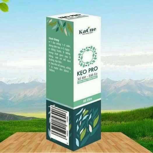 Kẹo PRO xổ mỡ,siết eo - KAONE HỘP 8 VIÊN