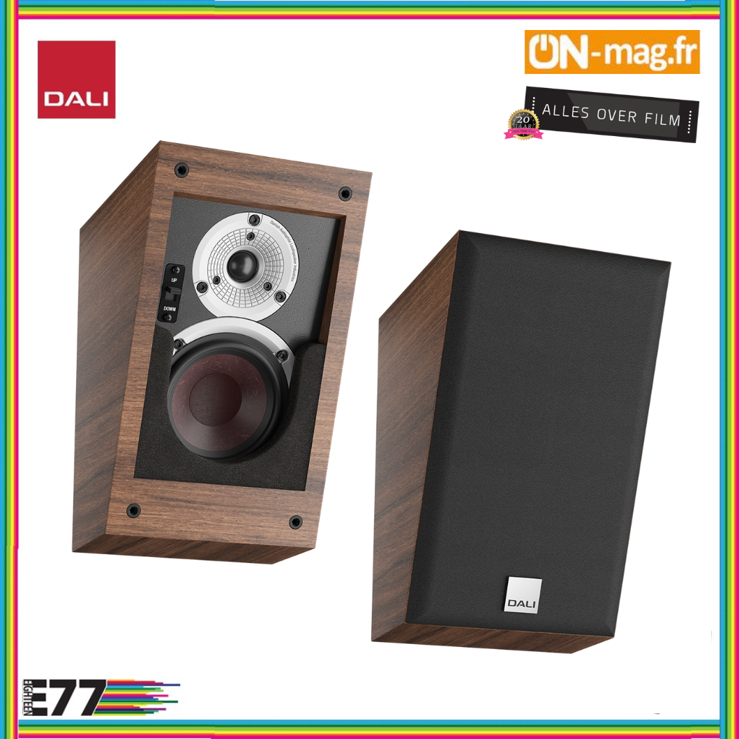 DALI Alteco C-1 Height Speaker (Black Ash) | Lazada Singapore