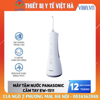 Máy Tăm Nước Cầm Tay Panasonic Công Nghệ Siêu Âm EW1511 - Tặng kèm 1 cân điện tử