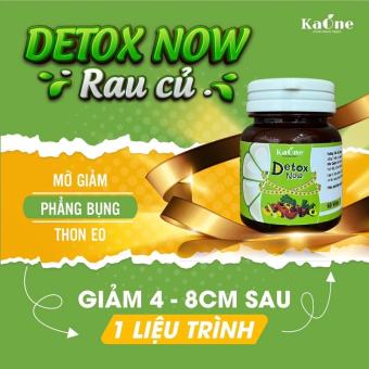 Detox Now Rau Củ giảm mỡ đùi, giảm mỡ bắp tay , giảm mỡ bụng sau sinh