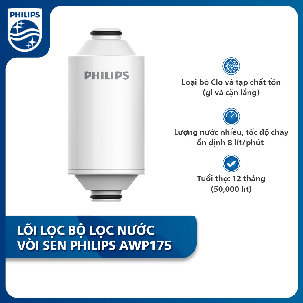 Lõi lọc vòi sen Philips AWP175