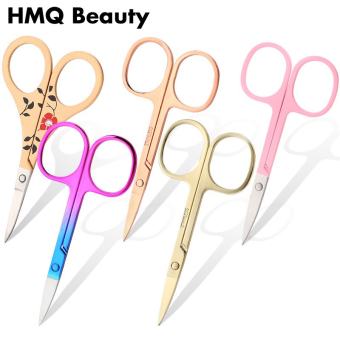 Kéo tỉa lông mày Dụng cụ làm móng bằng thép không gỉ Dụng cụ làm đẹp lông mày Mũi bấm lông mi Kéo đa chức năng Máy tỉa lông mặt Dụng cụ trang điểm làm đẹp