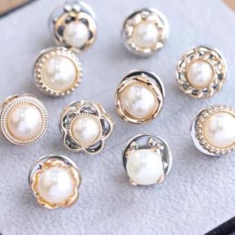 Set 7 món cài áo ngọc trai Hot Trend