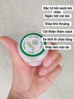 bột khử mùi hôi nách,hôi chân đông y lan chi