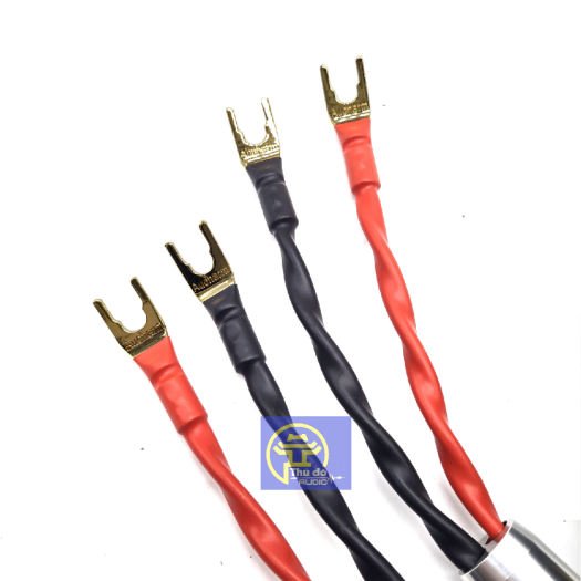 01 CẶP DÂY LOA AUCHARM 4 LÕI ĐỒNG CAO CẤP DÀI 1.5M