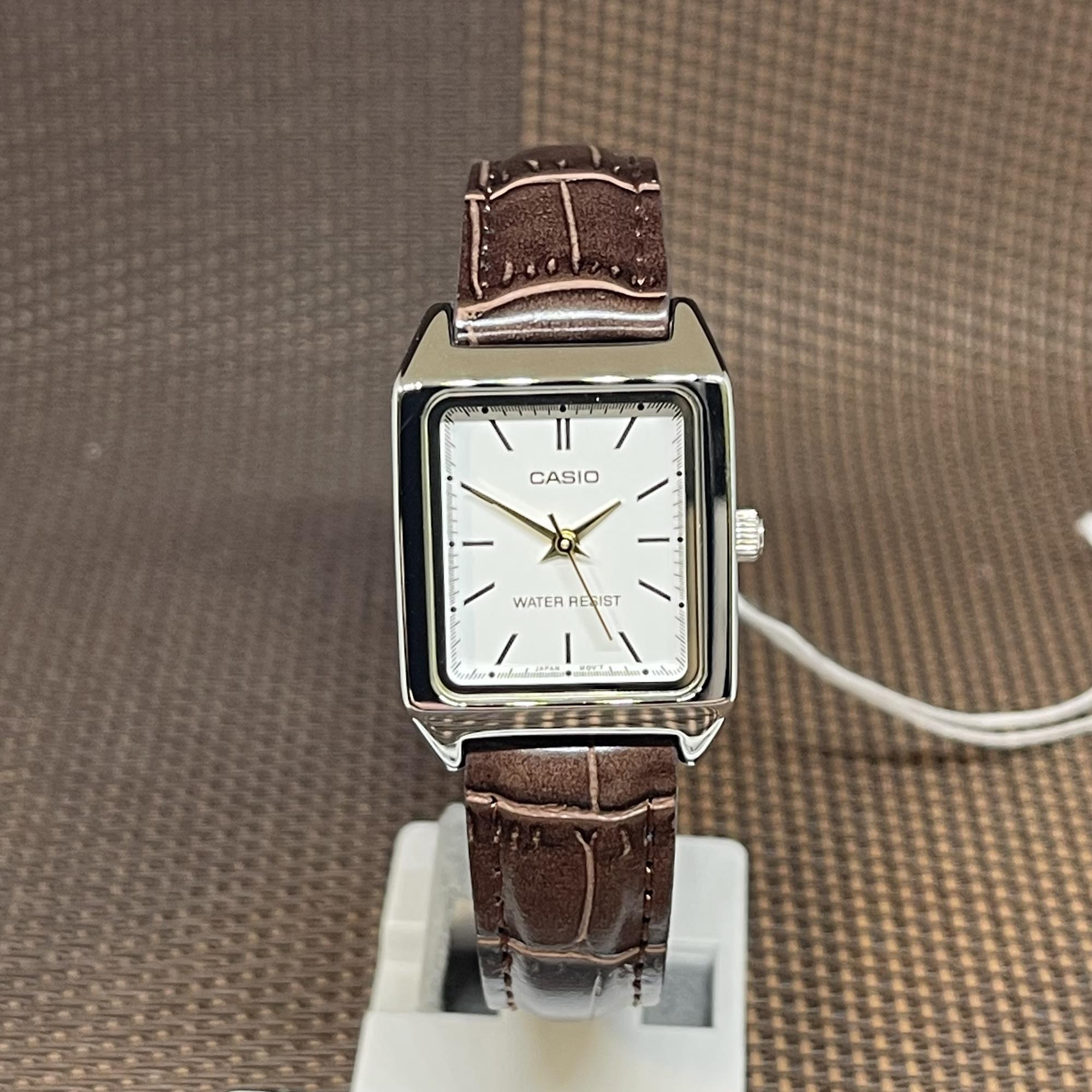 Rectangular hot sale dress watch