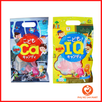 Kẹo Mút Kodomo Unimart Riken Bổ Sung Canxi, Lợi khuẩn, DHA, phát triển IQ Cho Bé Nhật bản
